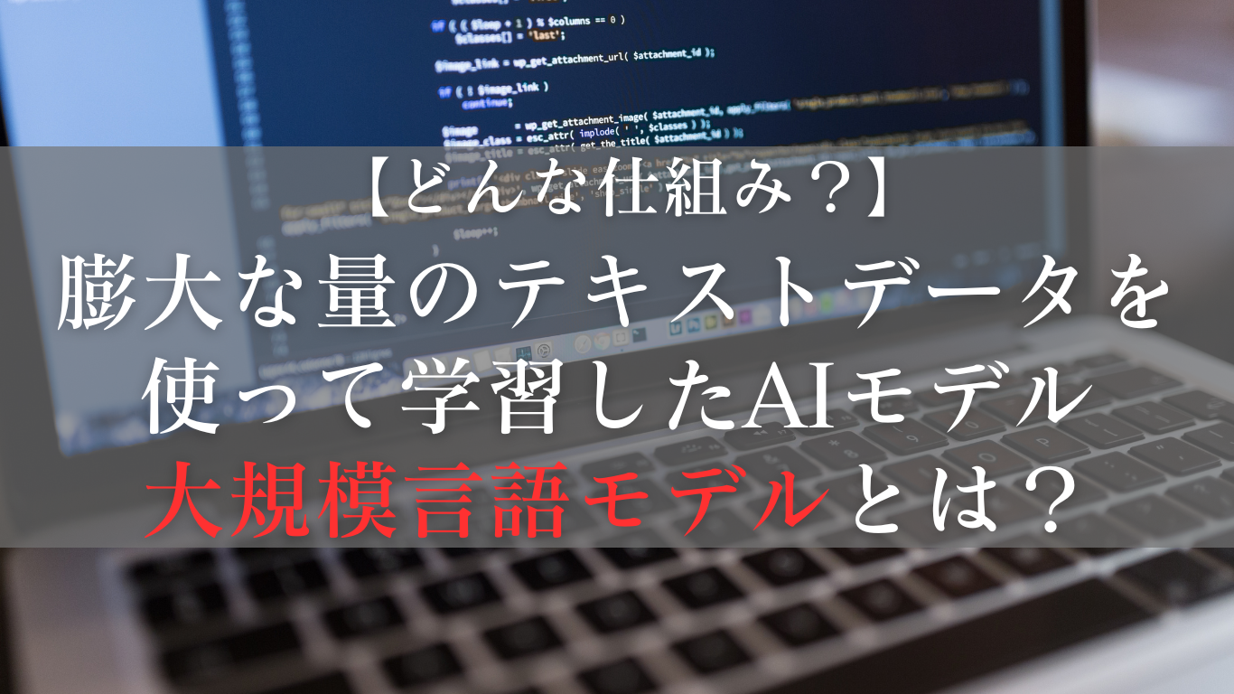 大規模言語モデル